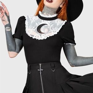 KILLSTAR Wish upon a moon top NWT